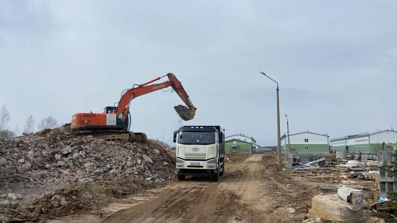 Вывоз строительного мусора